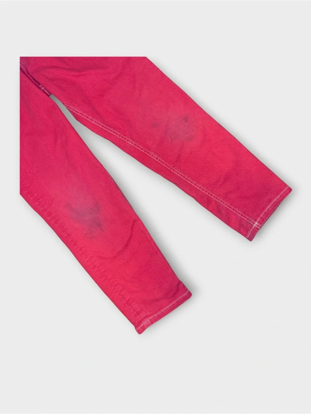 Mini Boden Brick Red Straight Leg Pants